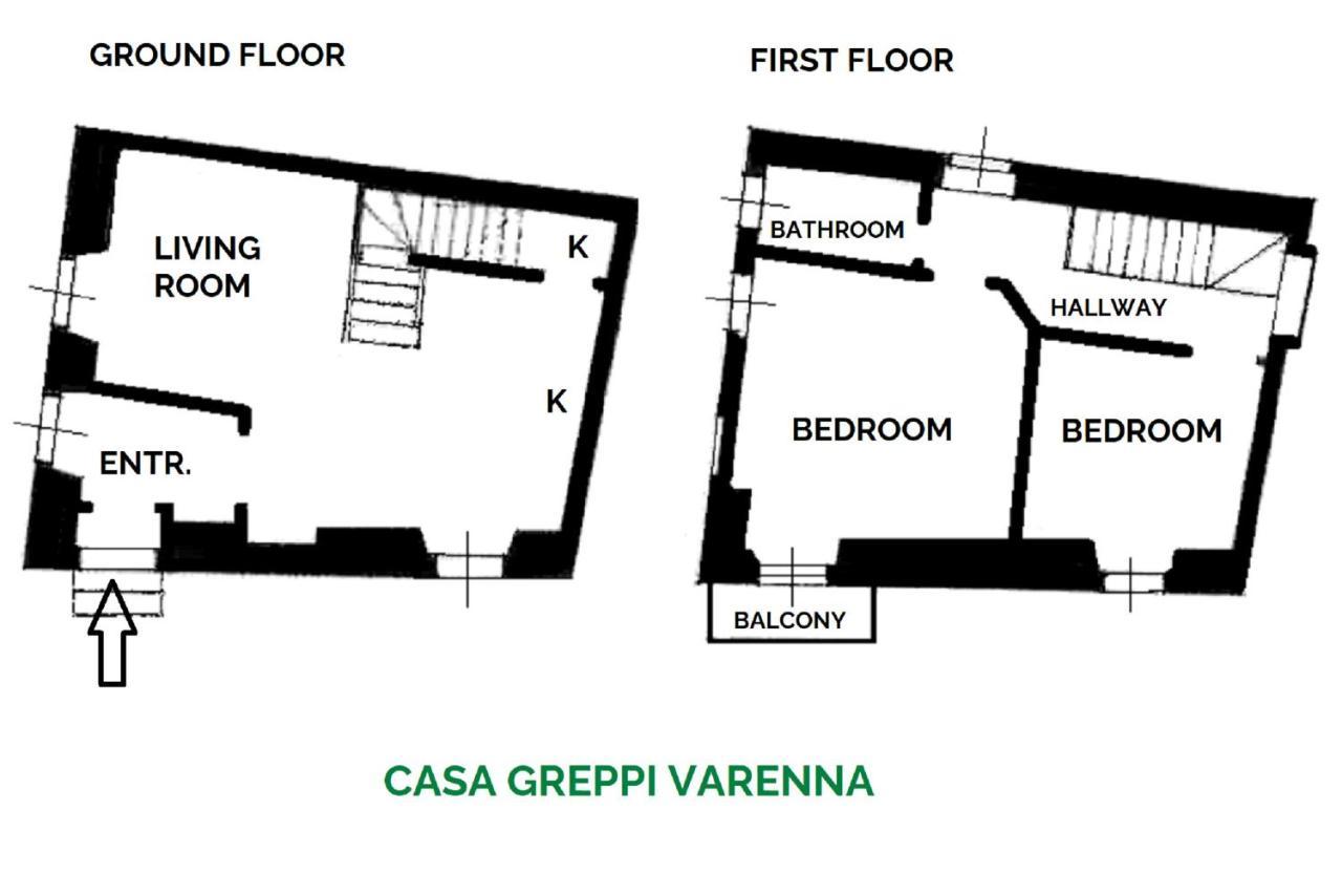 Casa Greppi Varenna Exterior foto